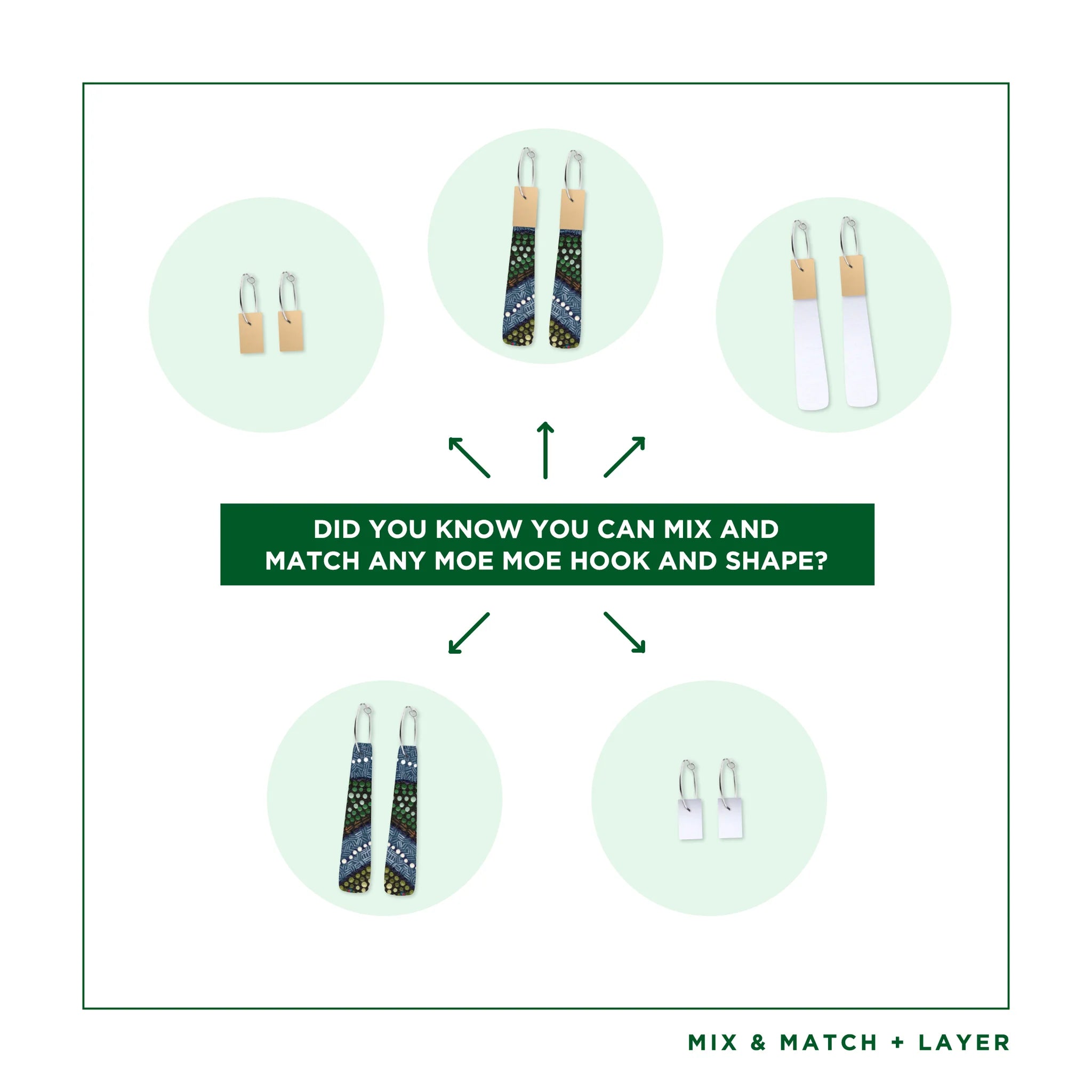 Jellurgal Songlines Beacon Hoop Earring Earrings Moe Moe