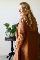 Jenna Jacket Tan Linen Jackets Lazybones