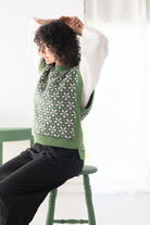 Jo Vest Flowers Tops Lazybones