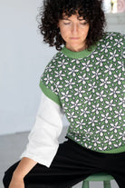 Jo Vest Flowers Tops Lazybones