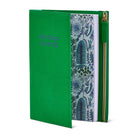 Journal Notes Green with Zip Gifts and Accessories Annabel Trends