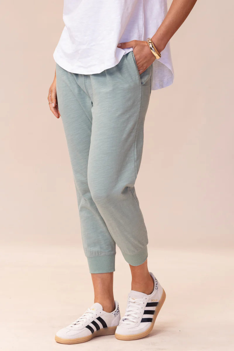 Portsea Pants 7/8 Sage Bottoms Jovie The Label