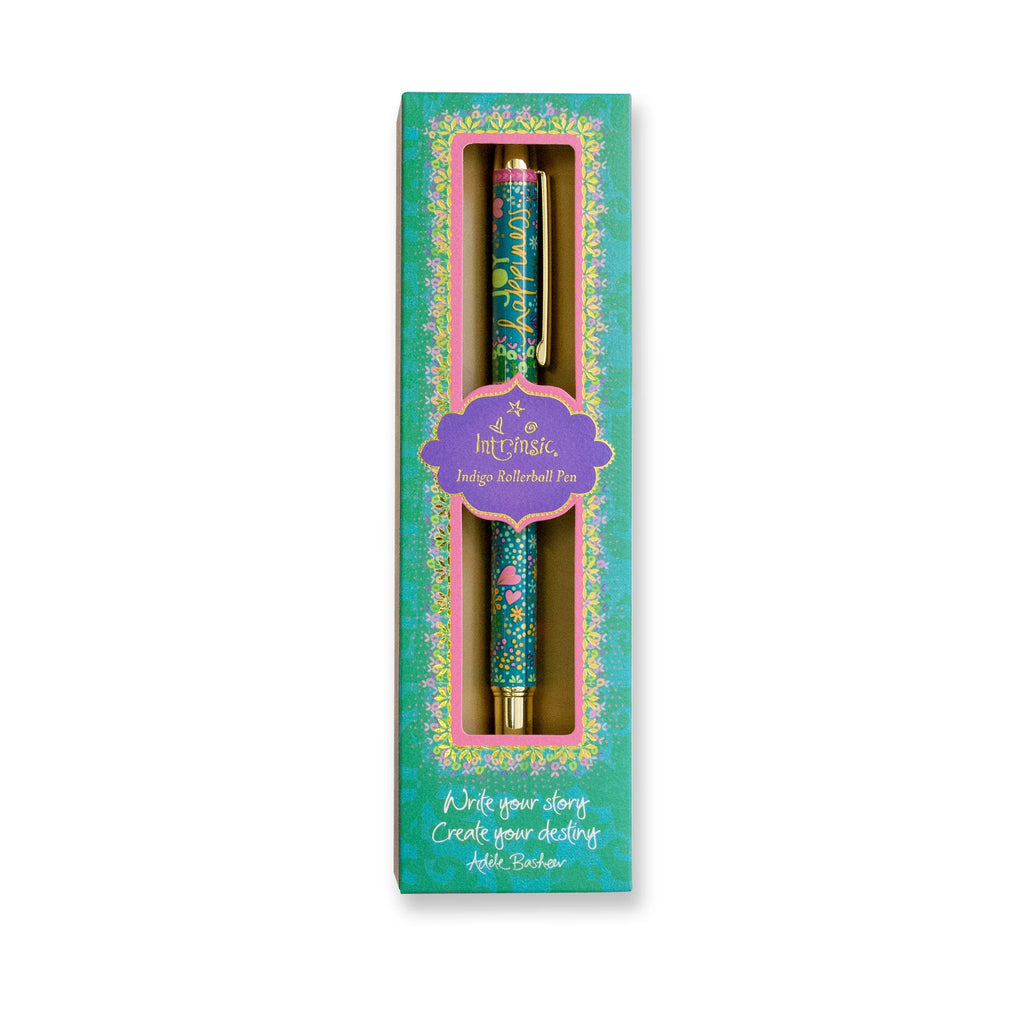 Joy & Happiness Rollerball Pen - Purple Ink Gifts and Accessories Intrinsic