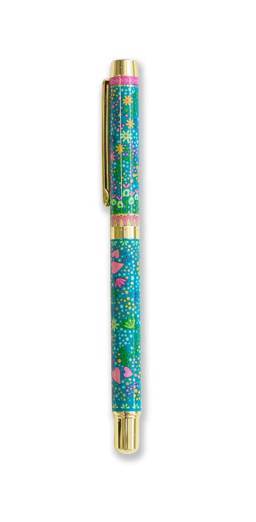 Joy & Happiness Rollerball Pen - Purple Ink Gifts and Accessories Intrinsic