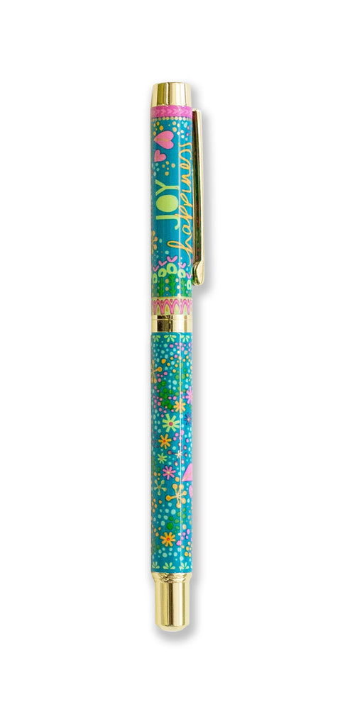 Joy & Happiness Rollerball Pen - Purple Ink Gifts and Accessories Intrinsic