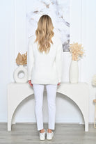 Heart Jumper White Mult Jackets New u Collection