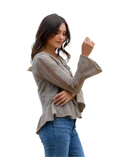 Seafoam Knit Top Tops Joop & Gypsy S(8)