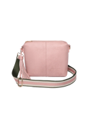 Kasey Stripe Crossbody Bag Blush Pink Bags and Purses Louenhide