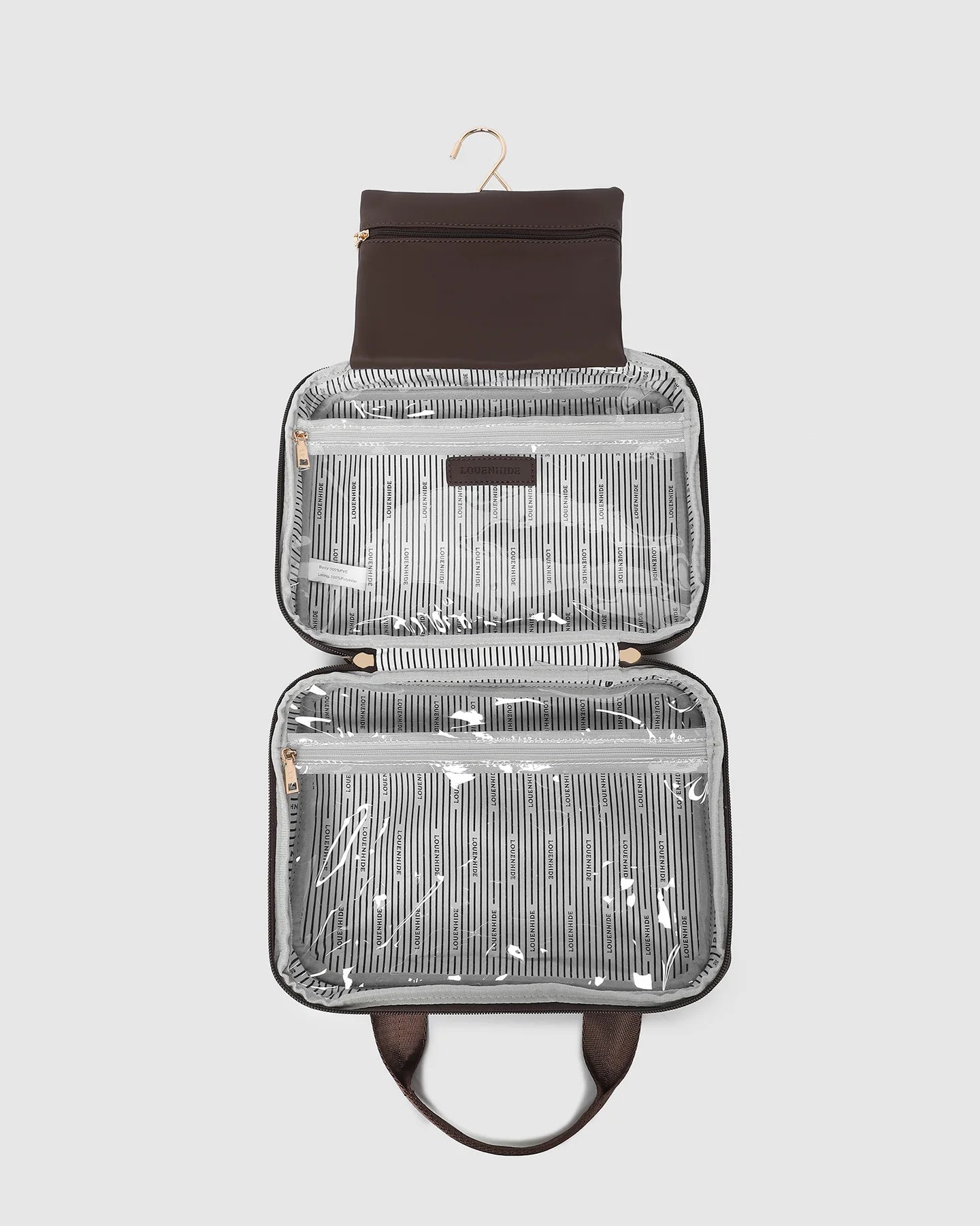 Kenya Cosmetic Bag - Chocolate - Global Free Style