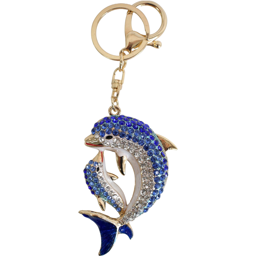 Keyring Dolphin Pair Keyrings Lavida   