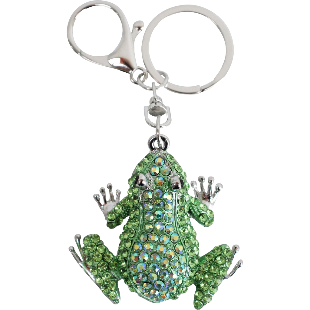 Keyring Frog Green Keyrings Lavida   