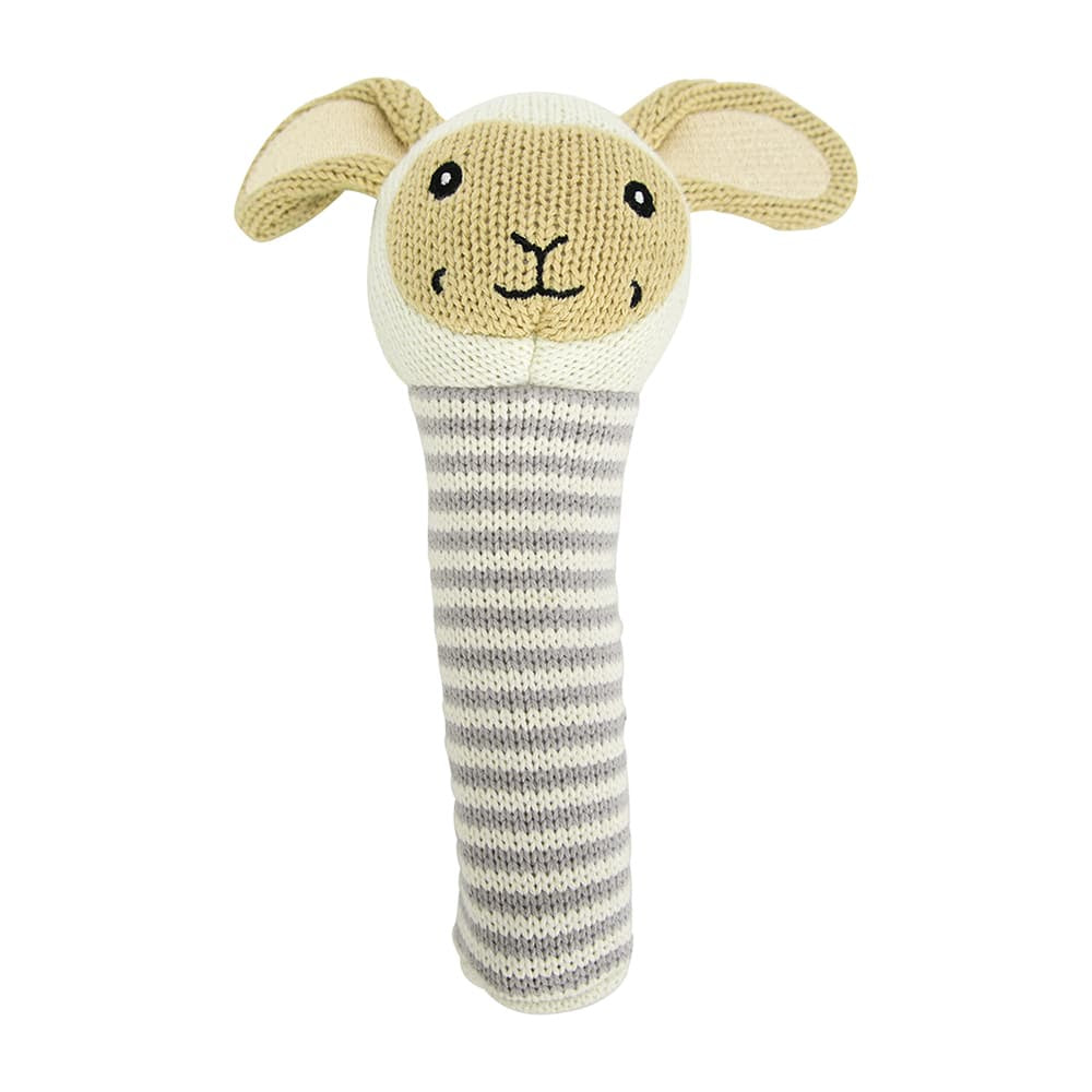 Knit Rattle Lamb Gifts and Accessories Annabel Trends   