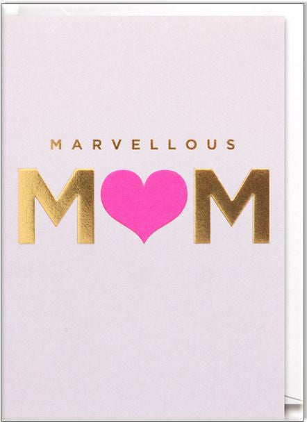Greeting Card - Marvellous Mum - Global Free Style