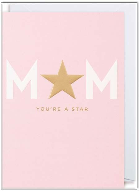 Greeting Card - Mum Youre A Star - Global Free Style