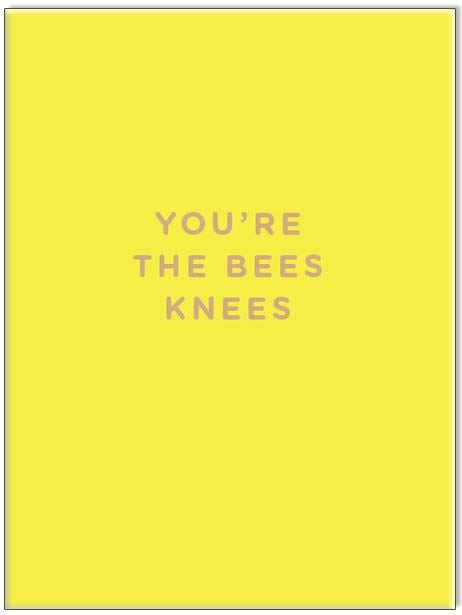 You're the Bees Knees Mini Card Cards and Wrap Waterlyn   