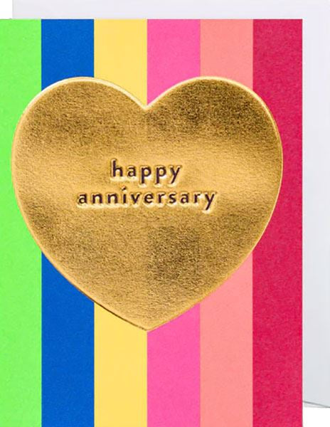 Happy Anniversary Mini Card Cards and Wrap Waterlyn   