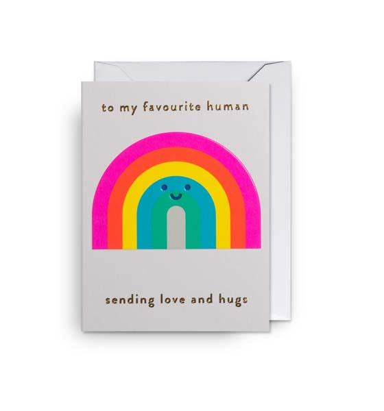 To My Favorite Human Rainbow Cards and Wrap Waterlyn   