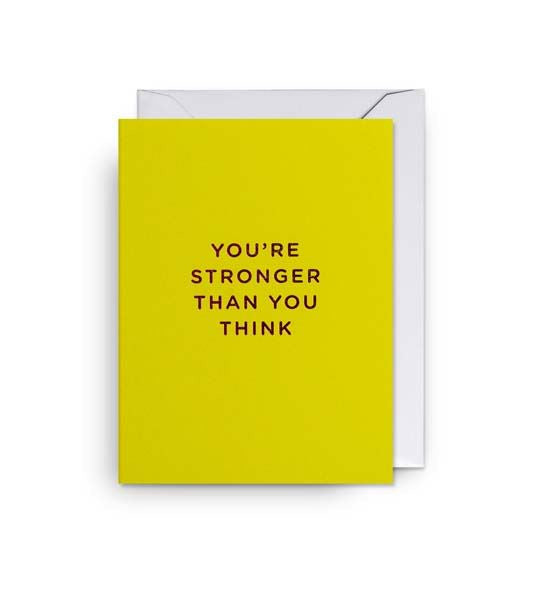 Youre Stronger than You Think Cards and Wrap Waterlyn   