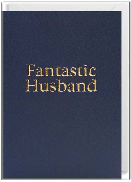 Fantastic Husband Cards and Wrap Waterlyn   