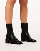 Leyton Boot Black Shoes Billini