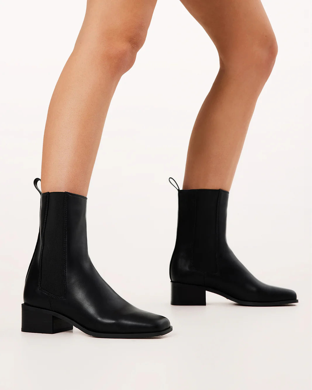 Leyton Boot Black Shoes Billini