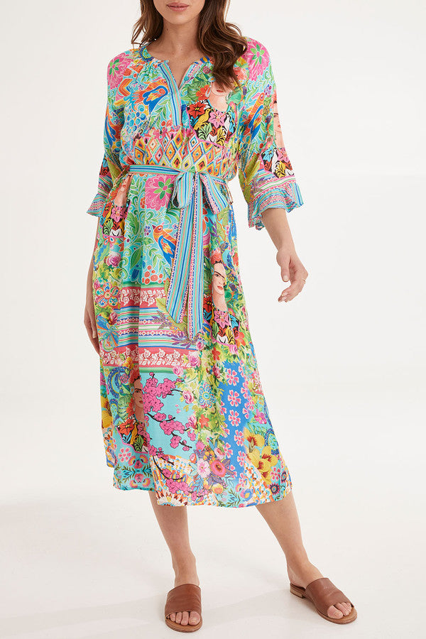 Bonita Midi Dress - Global Free Style