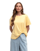 Lemon Easy Tuck Tee Tops Label of Love S(8-10)