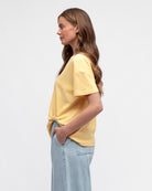 Lemon Easy Tuck Tee Tops Label of Love