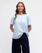 Sky Easy Tuck Tee Tops Label of Love