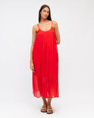 Lara Dress Red Dresses Label of Love
