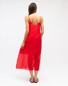 Lara Dress Red Dresses Label of Love