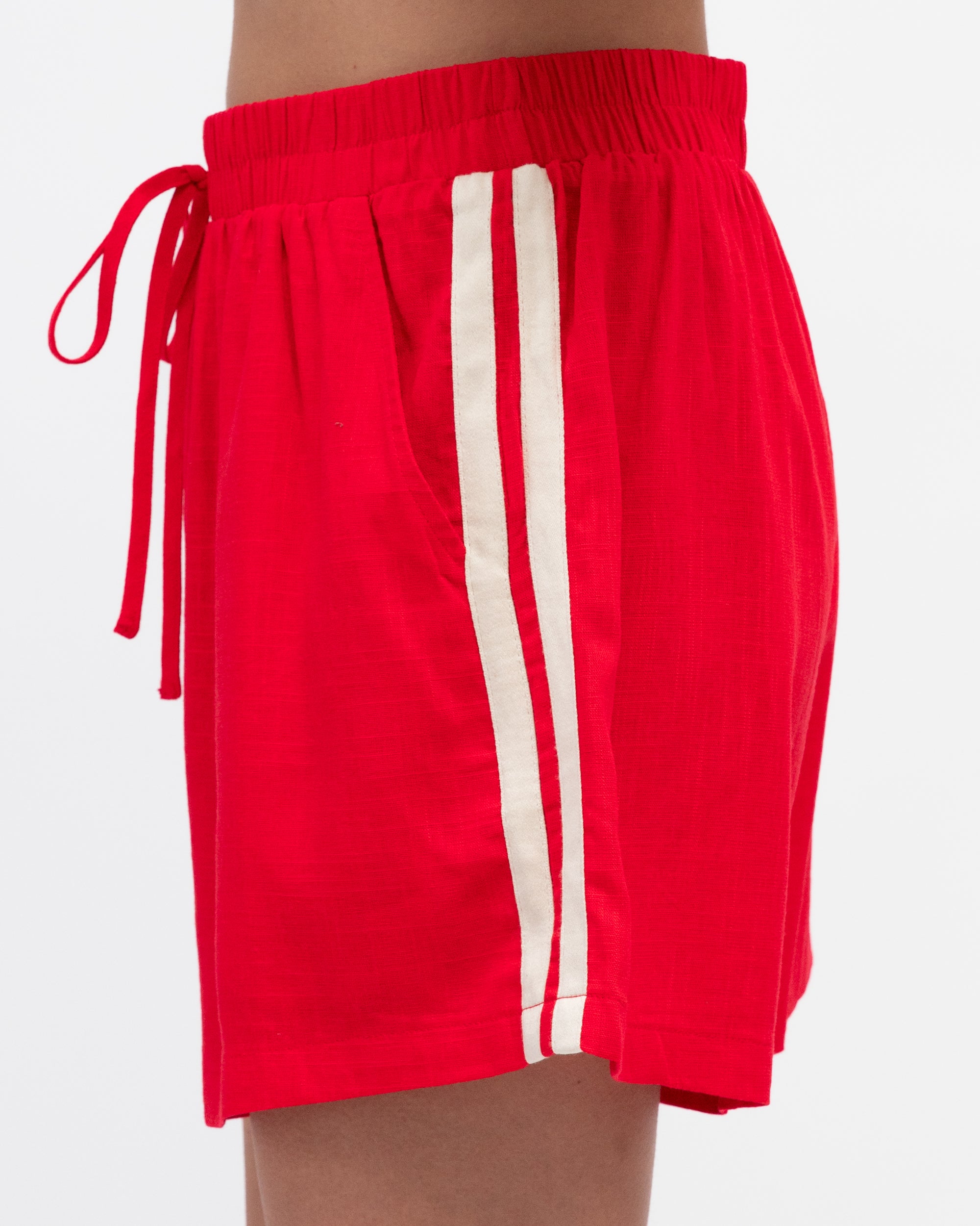 Hazel Short Red Bottoms Label of Love