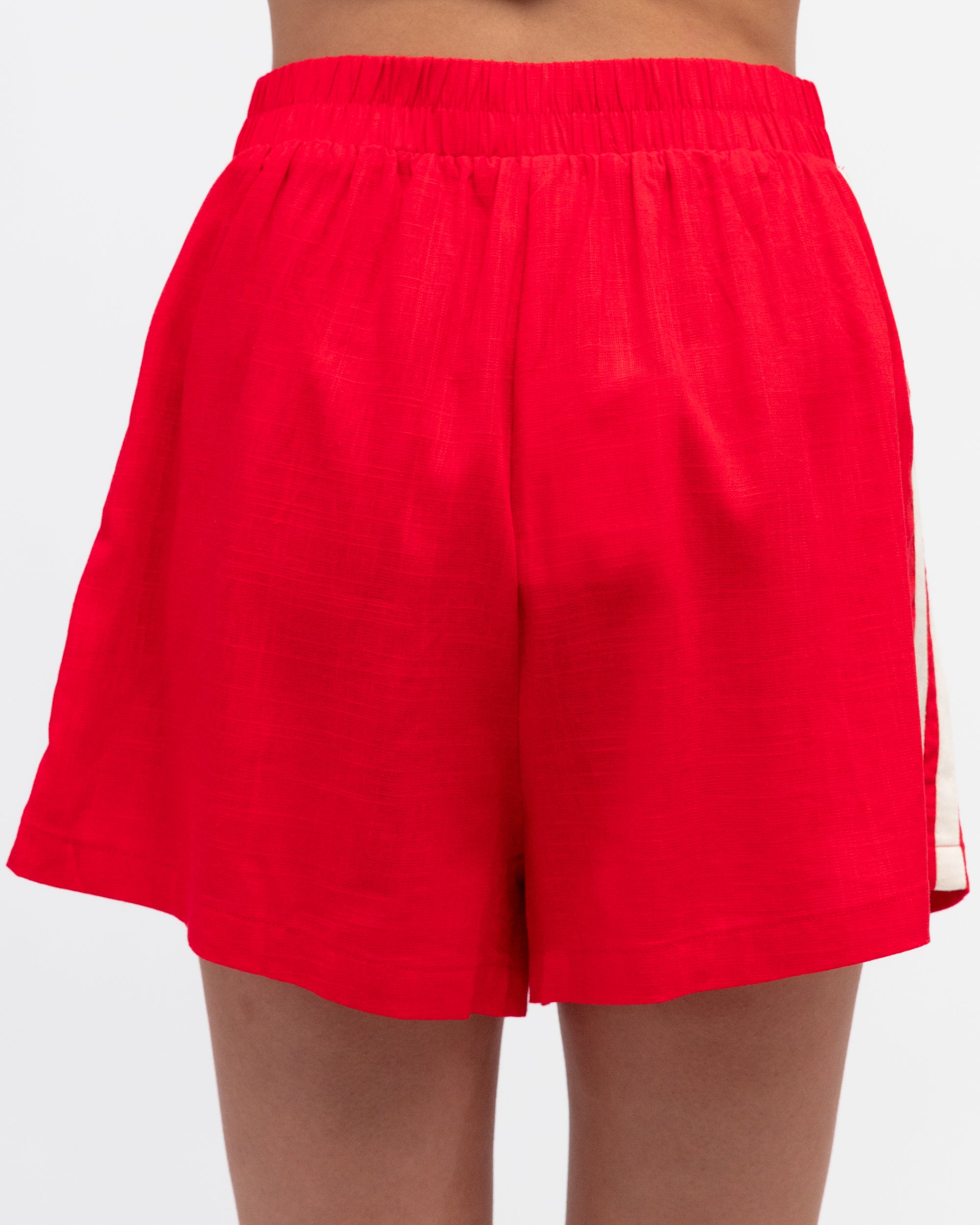 Hazel Short Red Bottoms Label of Love