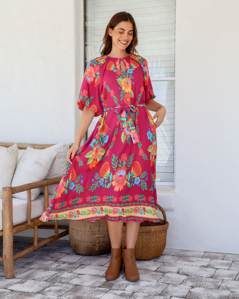 Octavia Midi Dress - Global Free Style