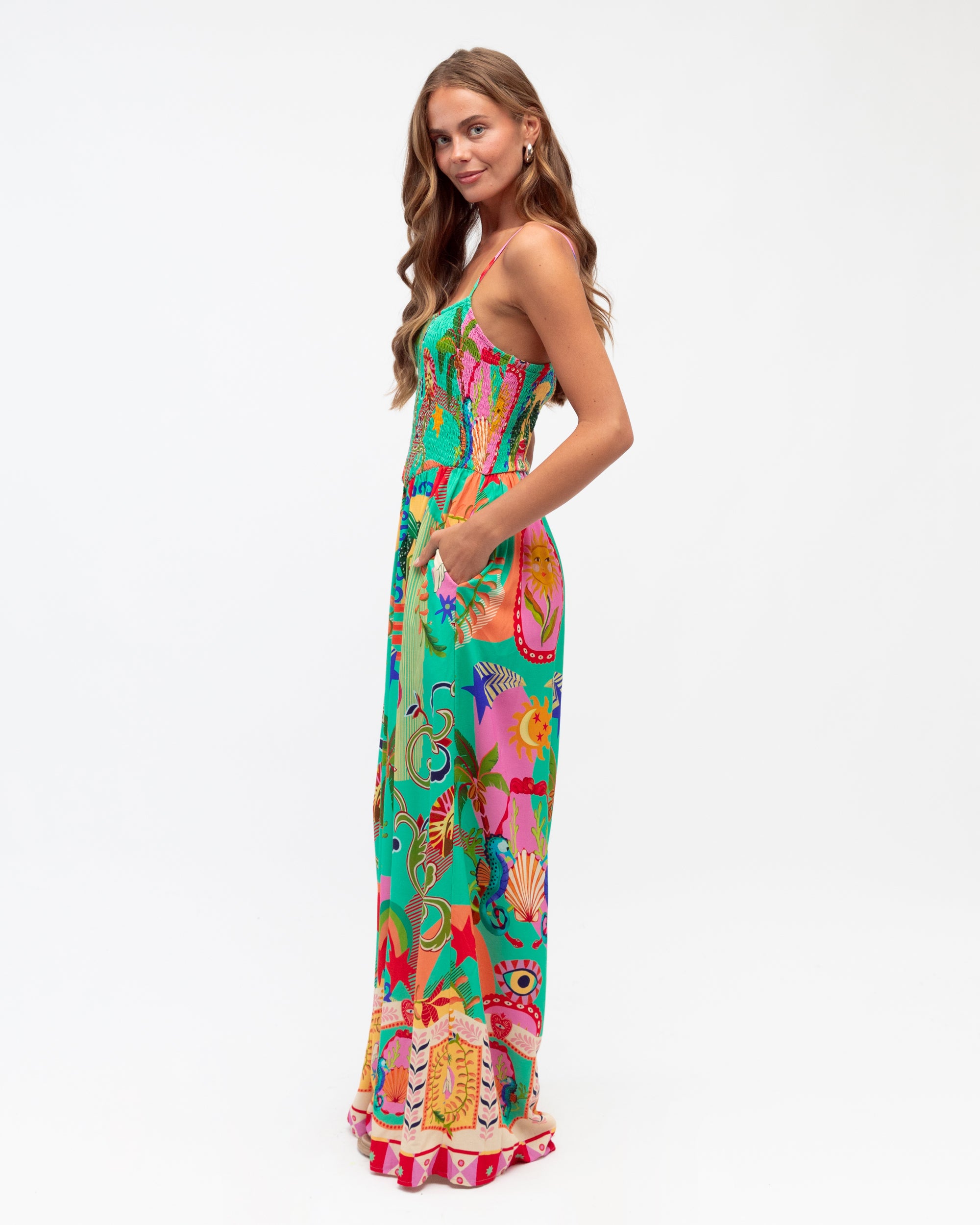 Carnival Crush Jumpsuit Jumpsuits Label of Love