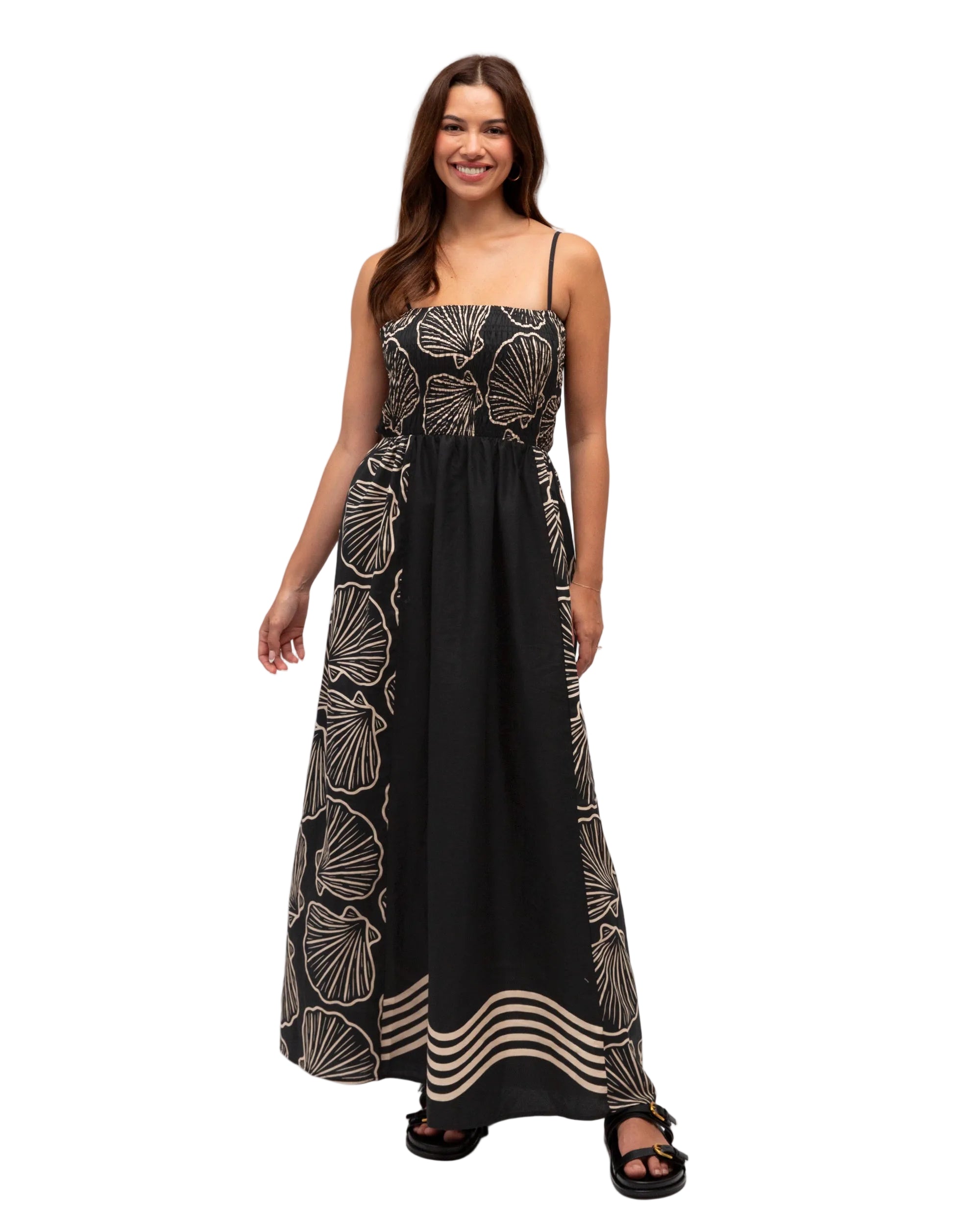 Shell Cove Maxi Dress - Global Free Style