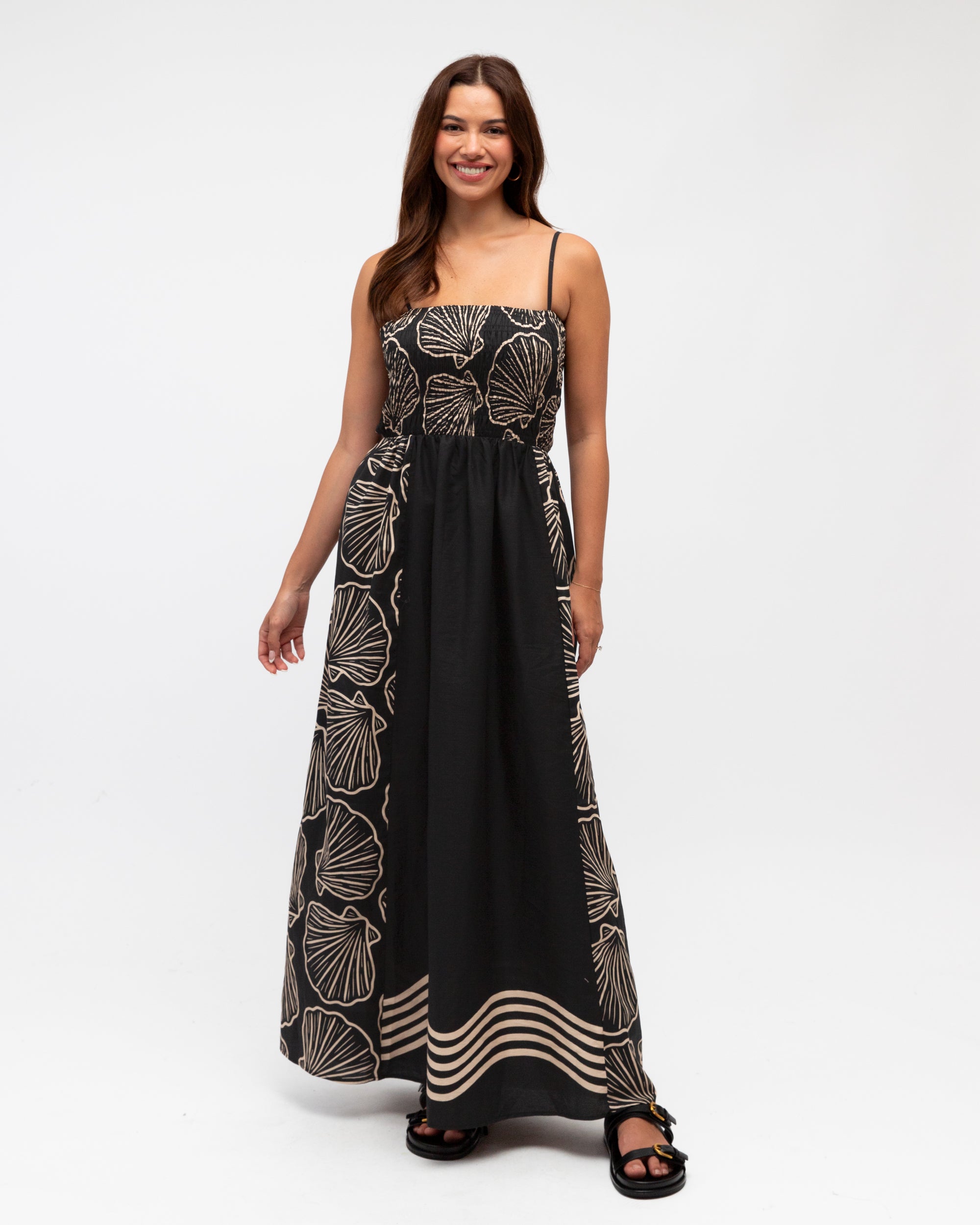 Shell Cove Maxi Dress - Global Free Style