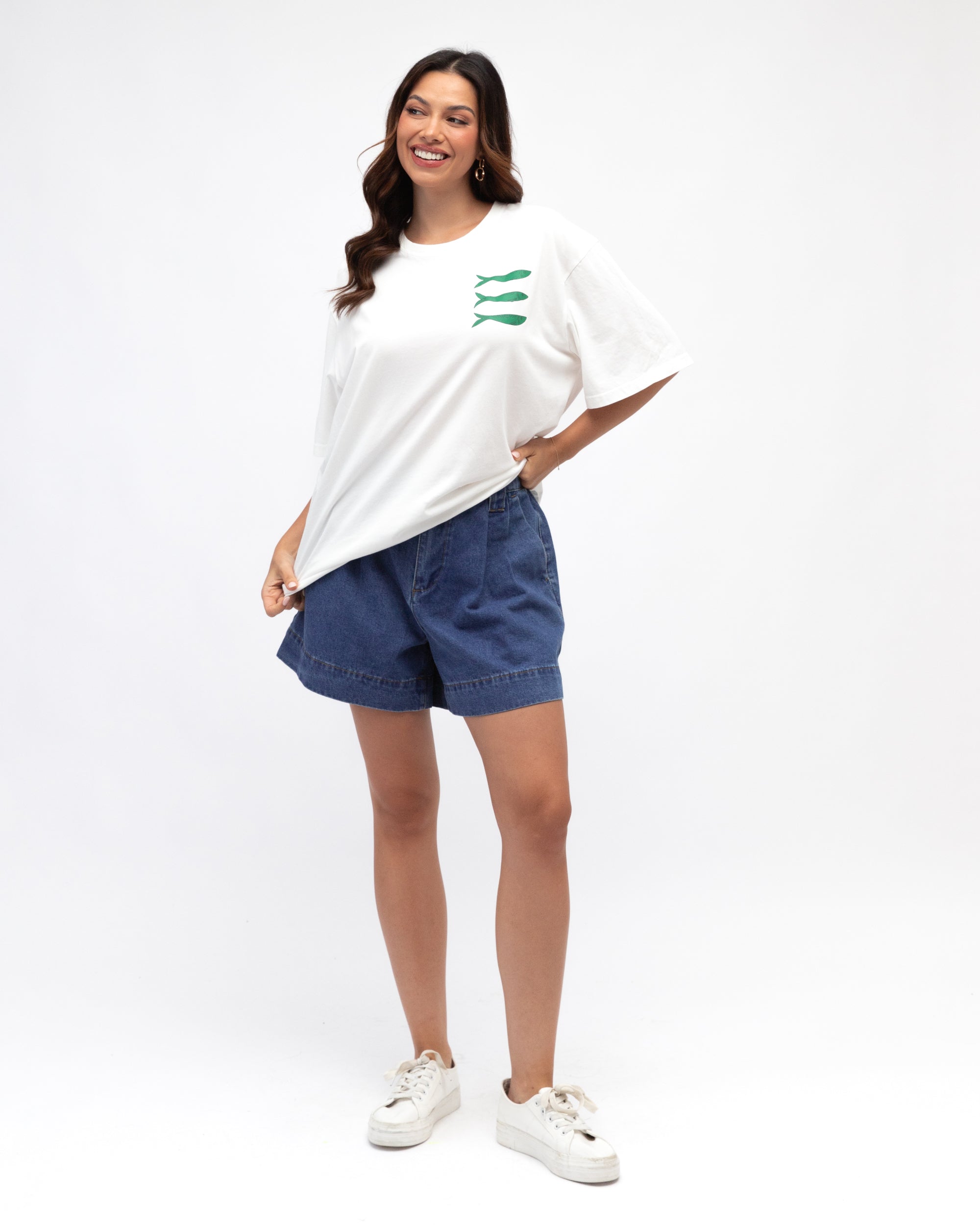 Hazel T-shirt White Tops Label of Love
