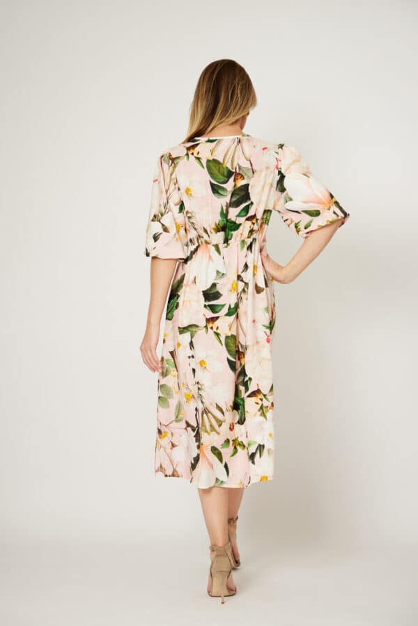 Tilly Dress Green Floral Dresses La Strada   