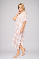 Multi Layers Dress Pink Dresses La Strada