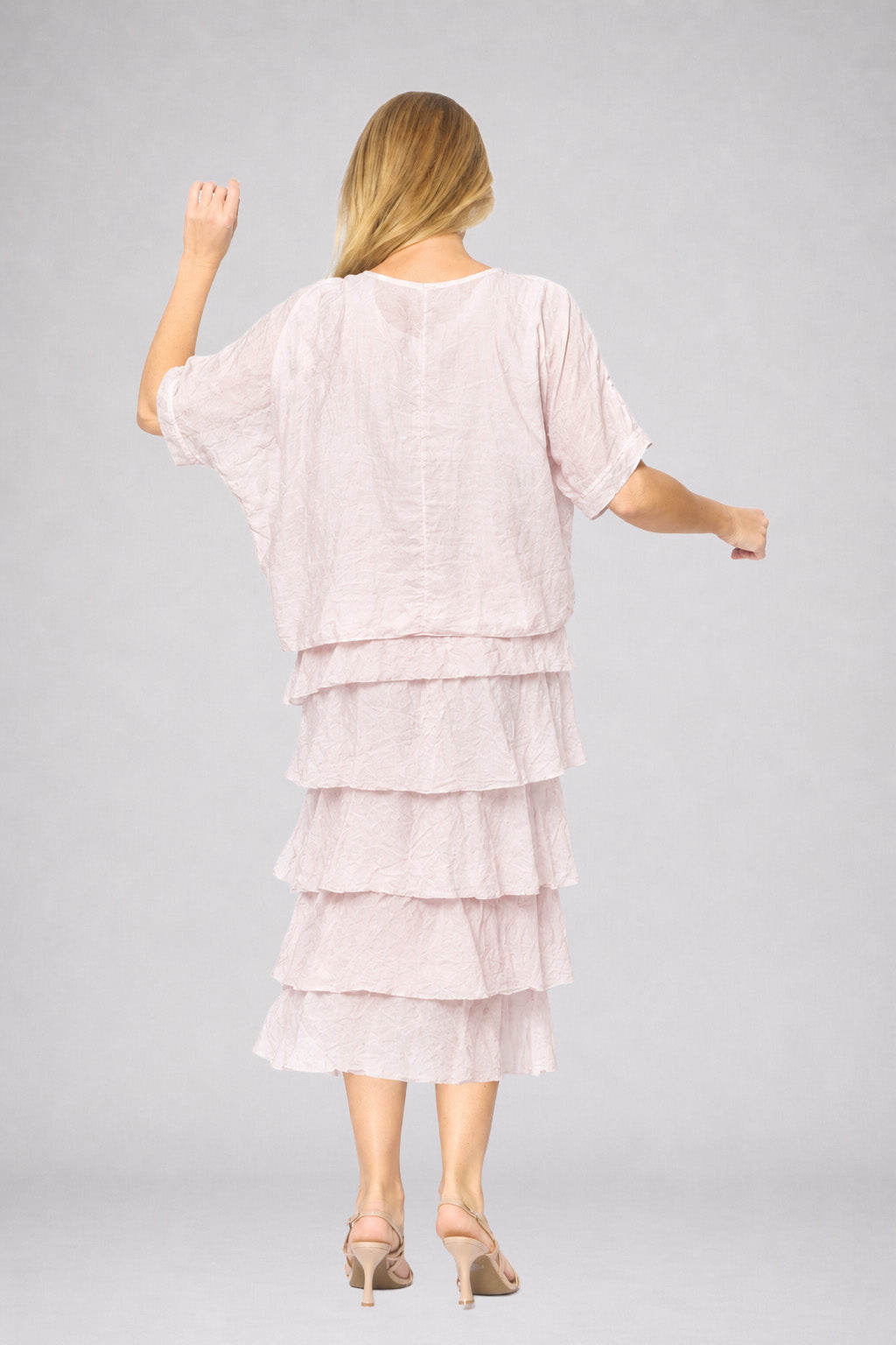 Multi Layers Dress Pink Dresses La Strada
