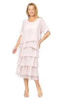 Multi Layers Dress Pink Dresses La Strada S(8)