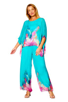 Kaftan Top Tiffany Floral Tops La Strada S(8-10)