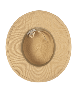 Ladies Mid Brim Hat Mira Natural Hats & Millinery Kooringal   