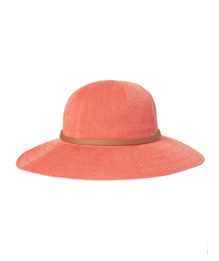 Ladies Wide Brim Hat Leslie Melon Hats & Millinery Kooringal   