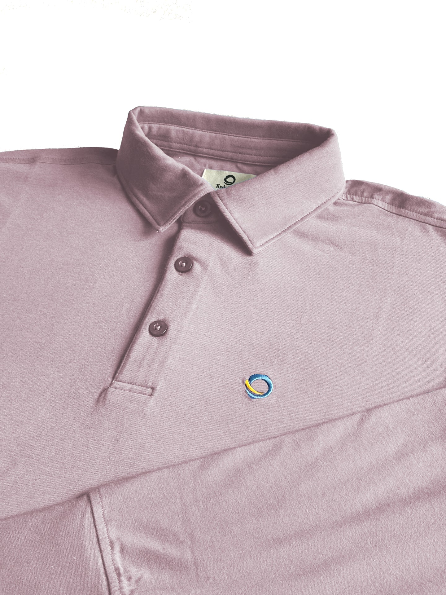 Classic Women Long Sleeve Polo Lilac Tops Tusk and Roo