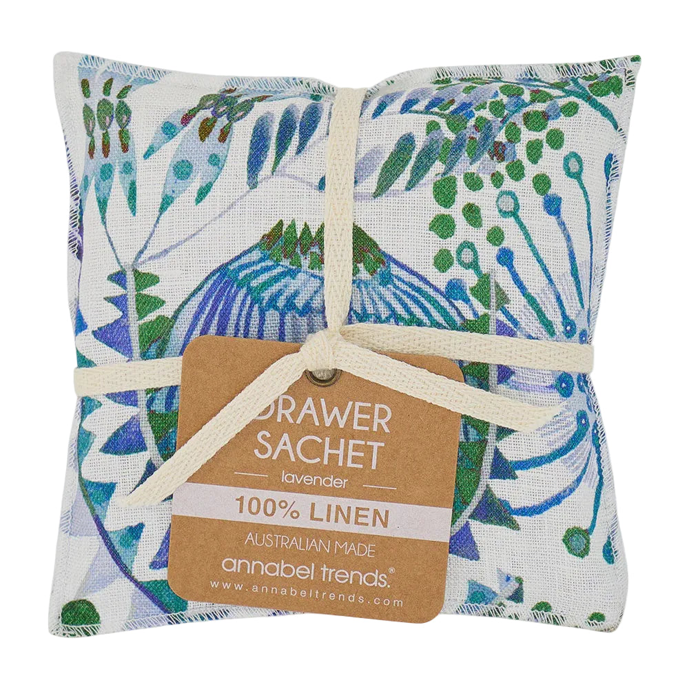Drawer Sachet Linen Bush Botanical Bath Annabel Trends