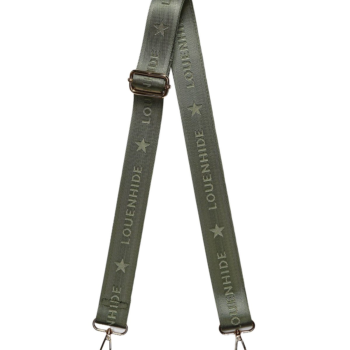 Logo Bag Strap Khaki – Global Free Style