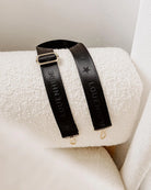 Logo Bag Strap Black Bags and Purses Louenhide