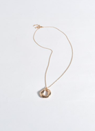 Long Ring Drop Pendant Necklace Gold - Global Free Style